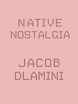 cover image of Native Nostalgia